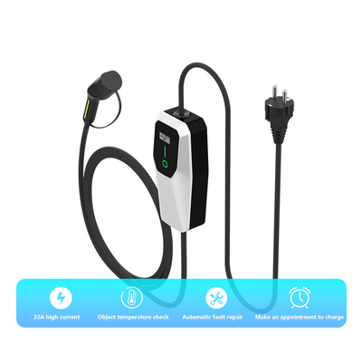 3.5кВт 7кВт 11кВт Ev зарядное устройство Ac портативная зарядная установка IP65 водонепроницаемая
