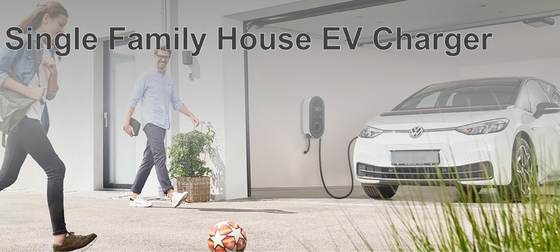 Type 2 Wall Charger Box 7KW 11KW 22KW Уровень 1 2 EV ЕС Великобритания ФР Португалия