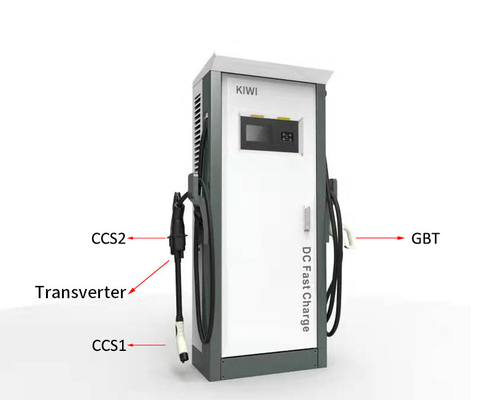 DC 200V-1000V 120KW коммерческий быстрый OCPP EV зарядное устройство