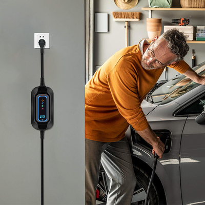 Tesla Model 3.5KW / 7KW Лучшее домашнее зарядное устройство уровня 2 с зарядом на разъединителе SAE J1772