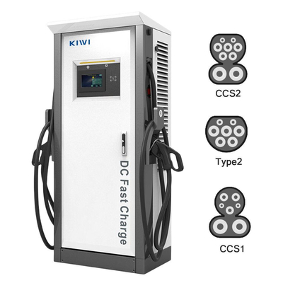 Выходное напряжение DC 200V-1000V 60KW 120KW CCS2 Chademo Type2 EV DC зарядная установка для электромобилей