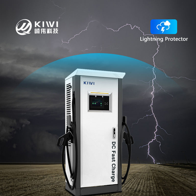 Выходное напряжение DC 200V-1000V 60KW 120KW CCS2 Chademo Type2 EV DC зарядная установка для электромобилей