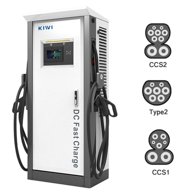Выходное напряжение DC 200V-1000V 60KW 120KW CCS2 Chademo Type2 EV DC зарядная установка для электромобилей