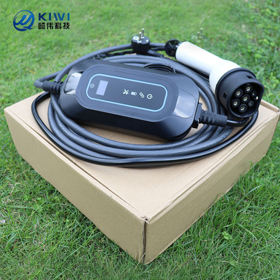 220V KIWI 3.5KW портативное зарядное устройство для электромобилей типа 2 16A J1772 для станции зарядки электромобилей