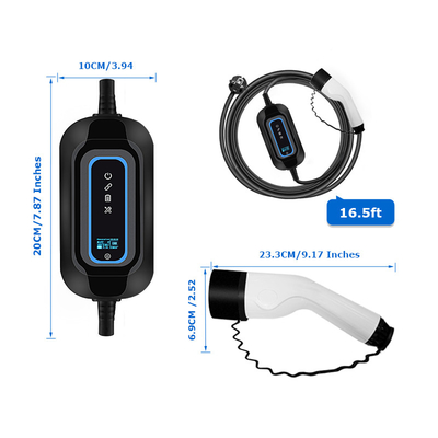3.5KW Type 2 EV Plug IP67 Встроенное зарядное устройство для Tesla Model 3 на парковке торгового центра