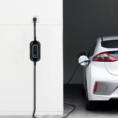 Tesla Car Fitment Type 2 Plug In Sae J1772 Type1 16a 220v EV портативное зарядное устройство с кабелем 5 м