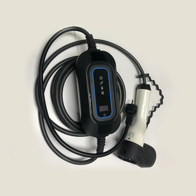 Tesla Car Fitment Type 2 Plug In Sae J1772 Type1 16a 220v EV портативное зарядное устройство с кабелем 5 м