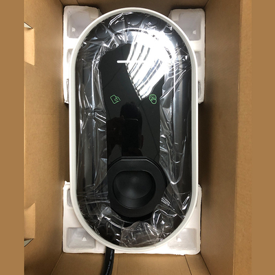 Частота сетки 50Hz±10Hz Тип 1/ Тип2 7kw EV зарядка зарядное устройство для электромобилей с ЖК-дисплеем