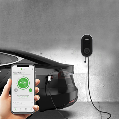 Станция зарядки электромобилей Wi-Fi мощностью 7 кВт с обнаружением изоляции и соединением типа 2