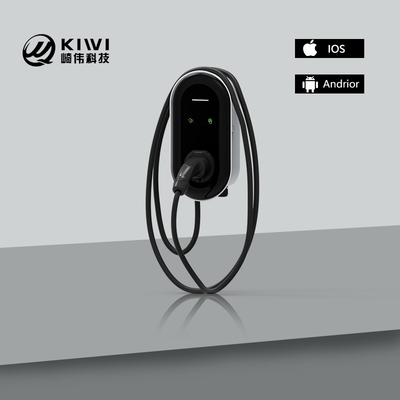 Сетевая частота 50Hz±10Hz 11kW 32A Зарядная коробка Wallbox Portable Ev Charger Pile UL