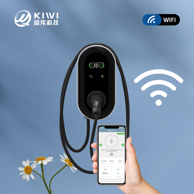 KIWI LCD Mini Opcc 220V Type 2 зарядная станция 7kW CCS EV зарядное устройство для электромобилей