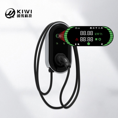 KIWI LCD Mini Opcc 220V Type 2 зарядная станция 7kW CCS EV зарядное устройство для электромобилей