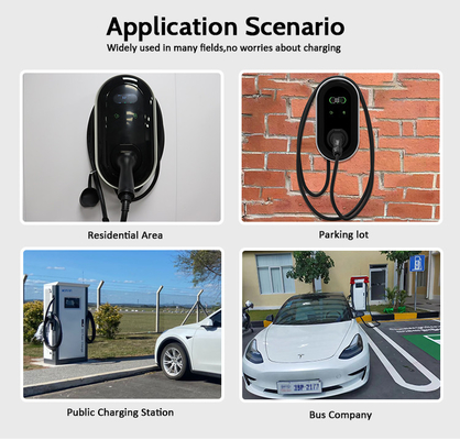 KIWI LCD Mini Opcc 220V Type 2 зарядная станция 7kW CCS EV зарядное устройство для электромобилей