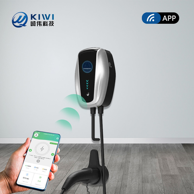 50Hz±10Hz Сетевая частота Тип 2 Электромобильная зарядная станция с Kiwi Mini Ocpp 7kw Wall Box