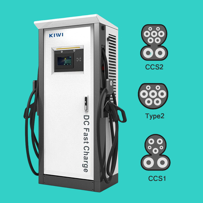 60 кВт OCPP 1.6J/1.5J CCS2 GBT Chademo зарядное устройство для электромобилей уровня 3
