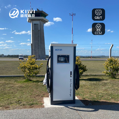 60 кВт постоянного тока CCS2 CHAdeMO Type2 OCPP1.6 Электромобильное зарядное устройство для быстрой зарядки 200V-1000V