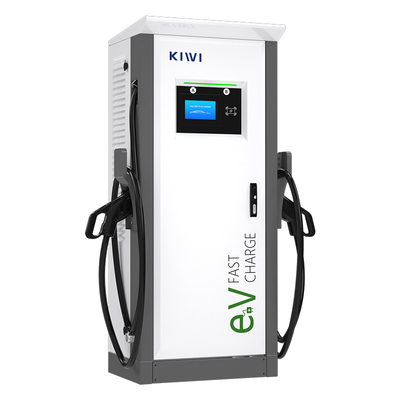 60 кВт ~ 150 кВт DC EV зарядное устройство Двойной зарядное оружие Пол монтированный DC быстрая станция зарядки электромобилей