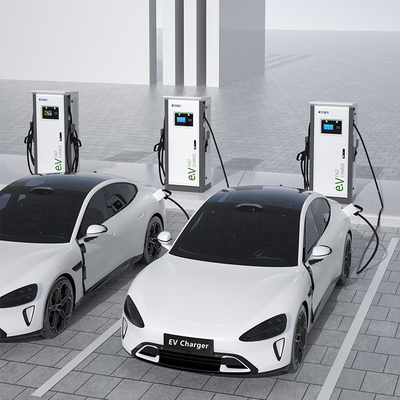 Гостиницы Апартаменты 3-фазный Dual Smart DC Fast EV Charger с интерфейсом CCS1 CCS2 GB/T CHAdeMO